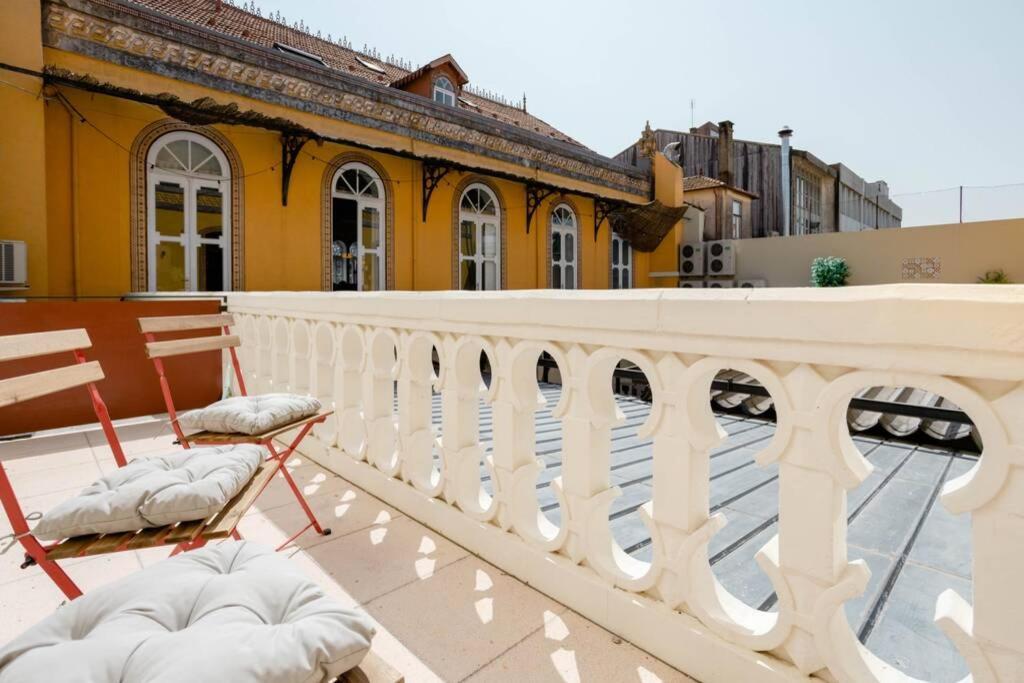 Boutique Rentals-Art & Charm II Apt W/ Terrace Porto Eksteriør bilde